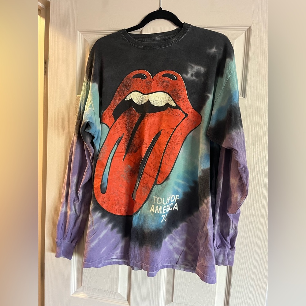 ⭐️The Rolling Stones Long Sleeve - Large - Minor damage